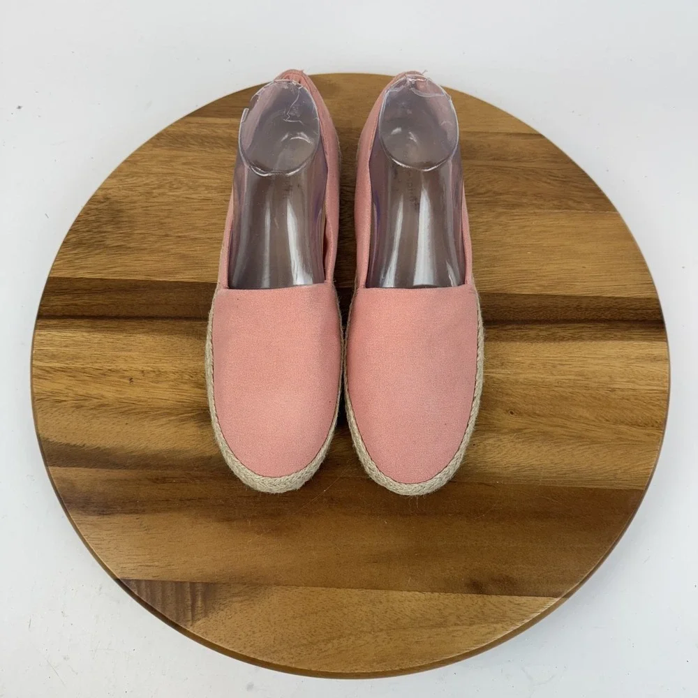 New NWOB Easy‎ Spirit Sehera Slip On Basket Weave Accent Loafers Pink Size 10 M